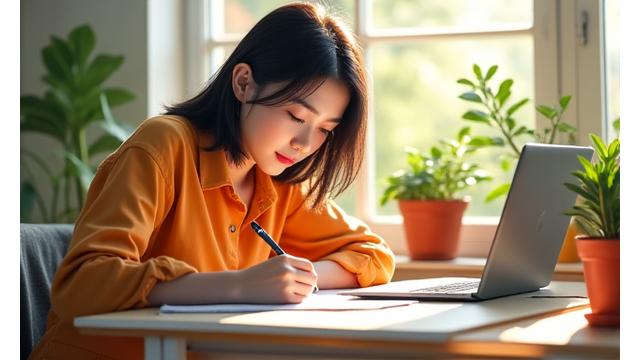 창의적인 프리랜서의 아침 활동 시각화